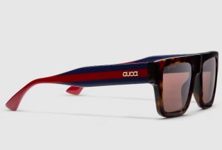 Gucci Square frame sunglasses Brown