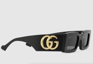 2025 Gucci Rectangular frame sunglasses