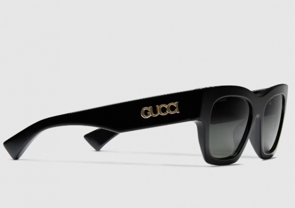 Rectangular frame sunglasses