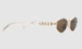 Gucci Oval frame sunglasses
