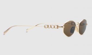 Gucci Oval frame sunglasses