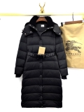 Replica Luxury Clothing Woman Burberry Down Feather Coat Long Sleeved 818518