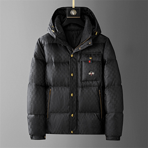 Gucci Man Apparel Down Feather Coat Long Sleeved 20765