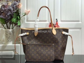 LV M40995 Louis Vuitton Neverfull MM Monogram M41178 Bag Beige