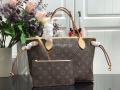LV M41245 Louis Vuitton N41362 Neverfull PM Monogram Bag Pink