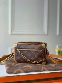 LV M68906 Louis Vuitton Mini Soft Trunk Monogram Bag