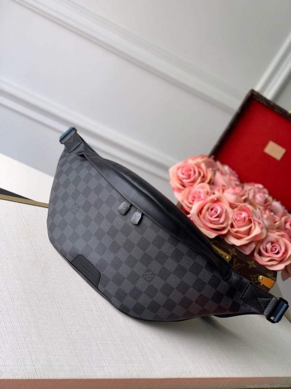 LV N40187 Louis Vuitton Discovery Bumbag Damier Graphite