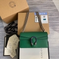 Gucci 499623 Dionysus Small Shoulder Bag Green