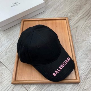 Balenciaga 529192310 Cap black white Classic Baseball Cap with Balenciaga embroidered logo B990022