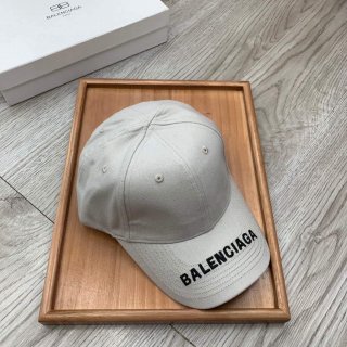Balenciaga 529192310 Cap black white Classic Baseball Cap with Balenciaga embroidered logo B990032