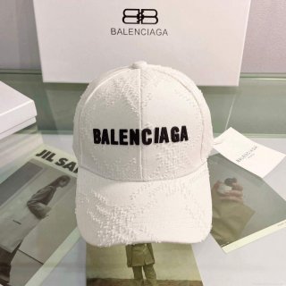 Balenciaga 529192310 Cap black white Classic Baseball Cap with Balenciaga embroidered logo B990058
