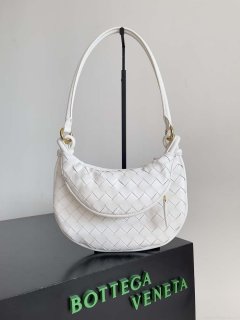 Bottega Veneta BV 776764 Small Gemelli White