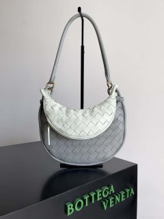 Bottega Veneta BV 776764 Small Gemelli Gray