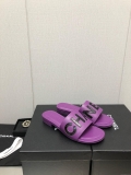 Chanel G40129 Women’s Slippers Shoes Lambskin C90227