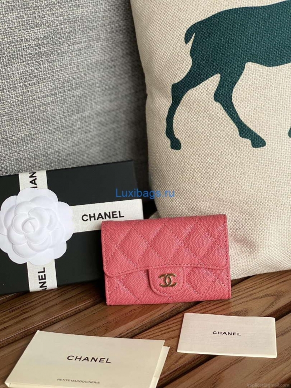 Chanel AP0214 Card Holder Calfskin CC65002