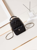Chanel Ap3753 CLASSIC MINI Backpack Lambskin Black