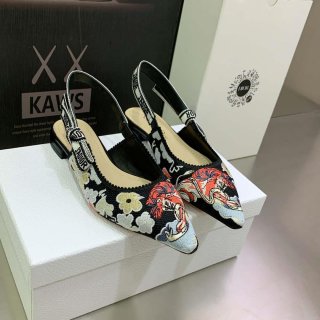 Dior Women’s Shoes KCB384TFL_S900 J’ADIOR Slingback Ballerina Flat 195798