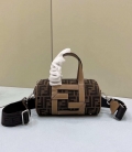 Fendi 7VA570 Mini bag Brown FF fabric bag