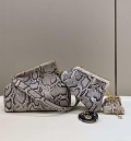 Fendi 8BP127 FENDI FIRST Medium Natural python leather bag