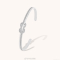 Fred FORCE 10 BRACELET XL model in 18k white gold with diamonds F230016