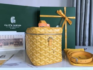 Goyard MUSEVAPMLTY01CL03P Muse Vanity Case PM Bag Yellow