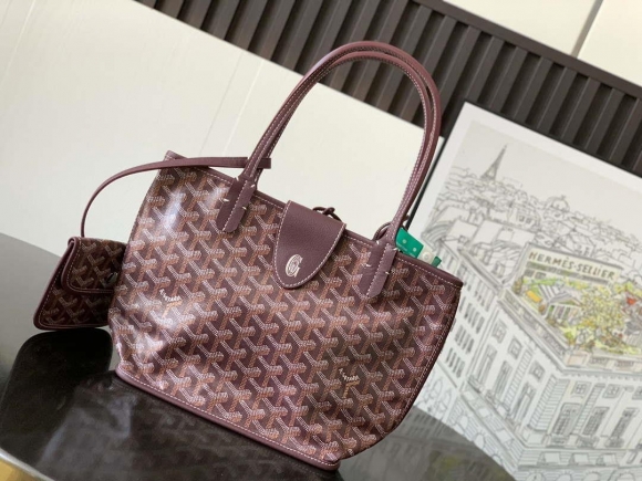 Goyard ANJOUSMINCG07TY07P Anjou Mini Bag Wine Red
