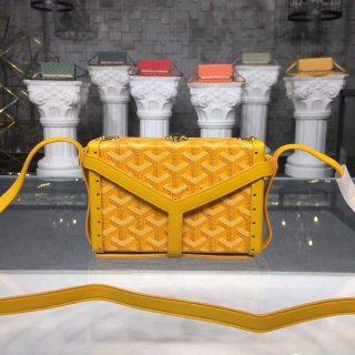 Goyard MINA08PMLTY01CL01P Minaudière Trunk Bag Yellow