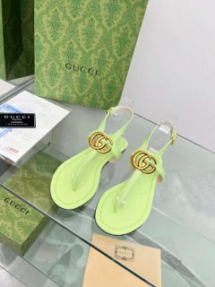 Gucci 746030 Women’s Double G Thong Sandal G56312
