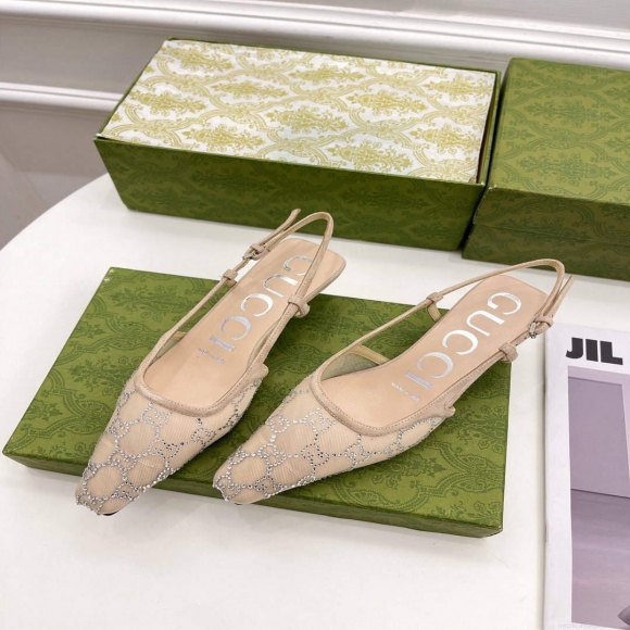 Gucci Women’s Slippers Designer Gucci Sandals Flats Shoes G81253