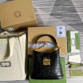 Gucci 675788 Small GG Shoulder Bag Black