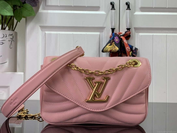 LV M20687 Louis Vuitton New Wave Multi-Pochette Leather M20838 Pink