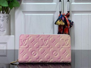 LV M81299 Louis Vuitton Zippy Wallet Pink