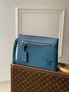 Louis Vuitton M81029 LV Aerogram Pochette iPad Blue
