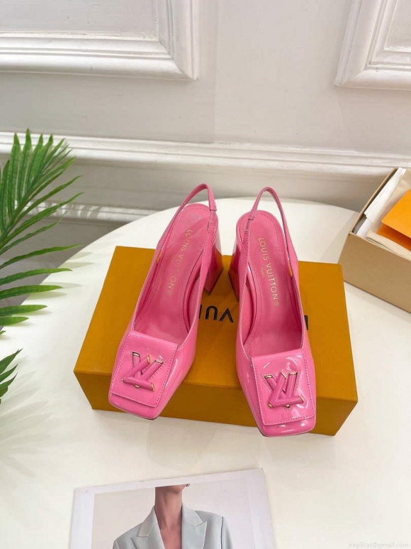 LV 1AB0BU Louis Vuitton Women’s Shake Slingback Pump L68240