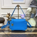 LV M46358 Louis Vuitton Side Trunk PM Bag Blue
