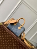 LV N40682 Louis Vuitton Speedy Bandoulière 18 Bag Blue