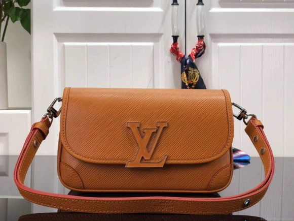 LV M59459 Louis Vuitton Buci Crossbody Bag M59460 Gold Miel Brown