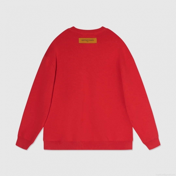 LV 1A8GVQ Men’s Women’s Hoodie Crew Neck Sweatshirt L55720