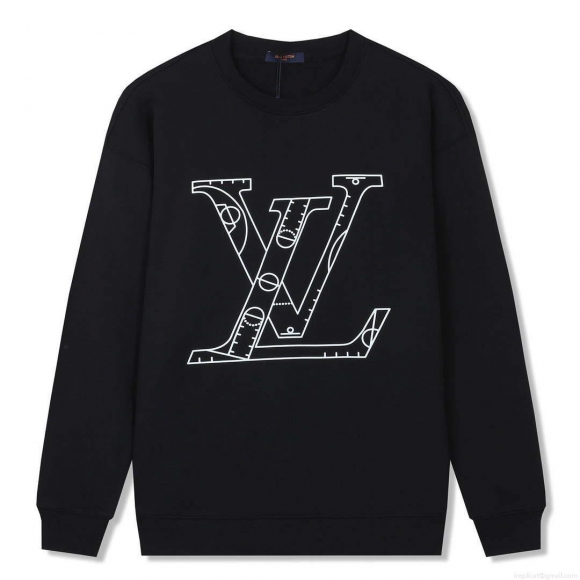 LV 1A9SVP Men’s Women’s Hoodie Crew Neck Sweatshirt L55748