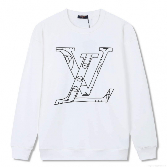 LV 1A9SVP Men’s Women’s Hoodie Crew Neck Sweatshirt L55749