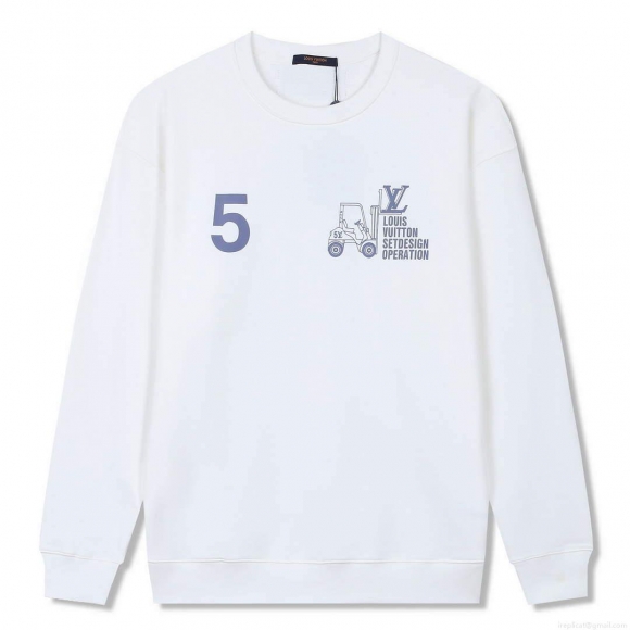 LV 1A9SVP Men’s Women’s Hoodie Crew Neck Sweatshirt L55753