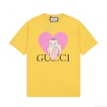 Gucci 457095 Logo print cotton jersey Men Women’s T-shirt G38707