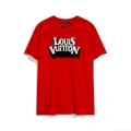LV 1AAU5B Louis Vuitton Print Cotton Jersey Men Women’s T-shirt L56217