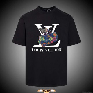 Louis Vuitton Men’s Women’s Short Sleeve T-shirt L36824