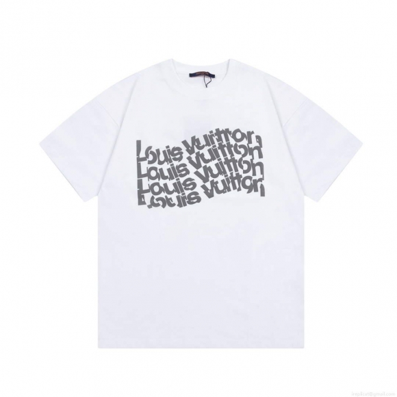 Louis Vuitton Men’s Women’s Short Sleeve T-shirt L36846