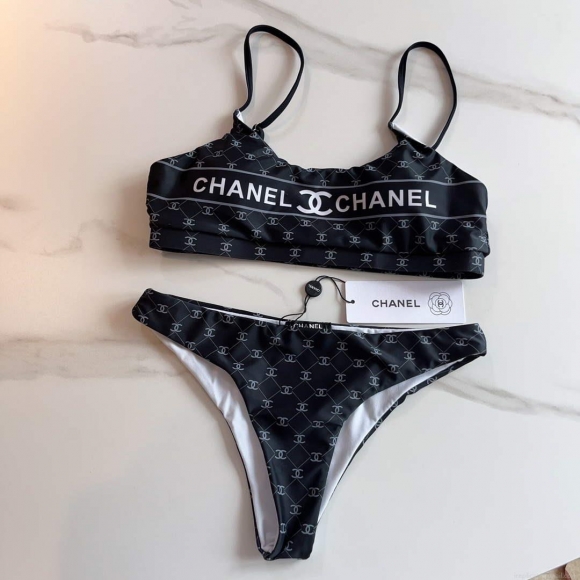 Chanel Women’s Fashion Bikini Swimsuit Suit C65253