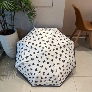 Chanel Three Fold Automatic Folding Sun Umbrella C855648