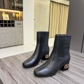 Valentino Women’s Shoes 1W2S0FC1PWK0NO Garvani Heritage Calfskin Ankle Boot 194614