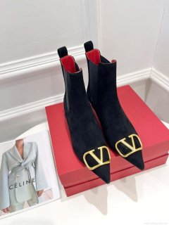 Valentino Women’s Shoes Vlogo Signature Short Boot 153665