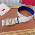 Valentino Belts Designer Valentino Buckle Leisure Belt Wide 7.0CM V00866